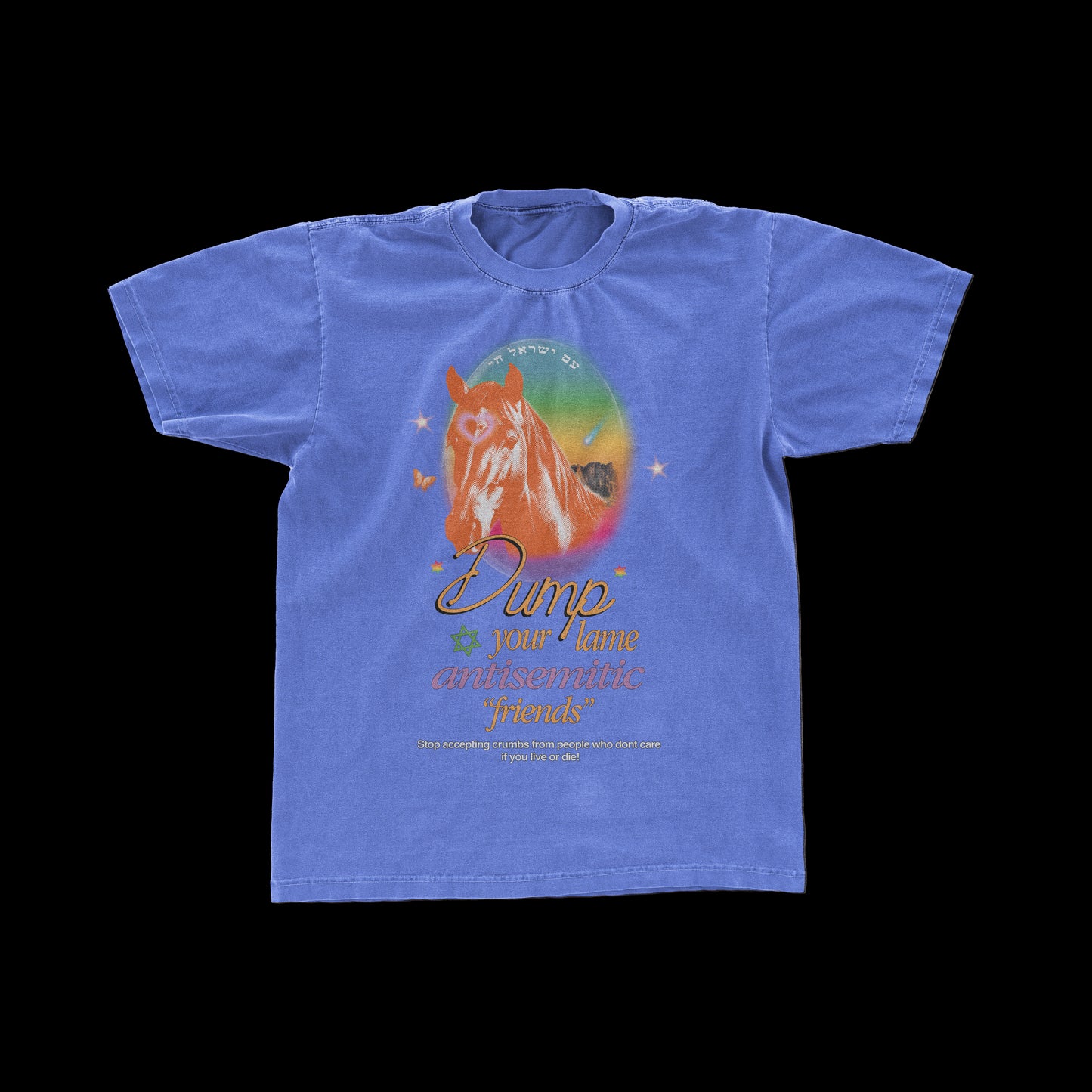 "DUMP YOUR ANTISEMITIC FRIENDS" 70's Vintage Tee