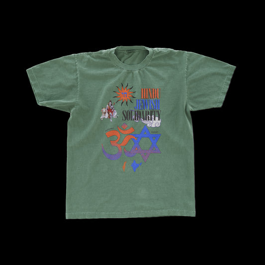 "HINDU JEWISH SOLIDARITY" Vintage Tee