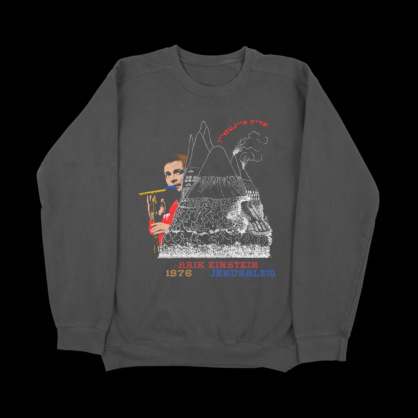 "ARIK EINSTEIN" Vintage Crewneck Sweatshirt