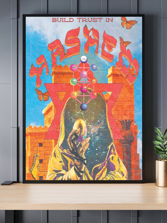 "TRUST HASHEM" 12X18 Gloss Print