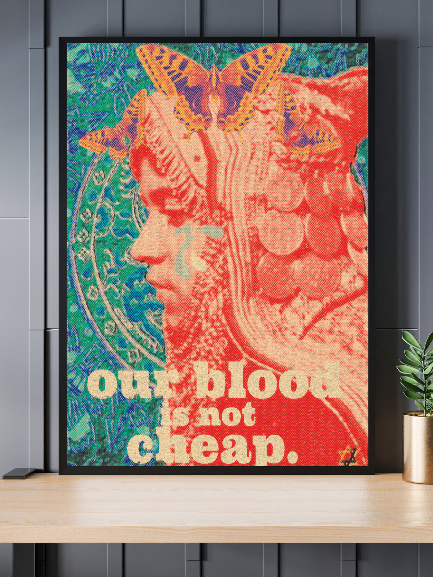 "WE WILL OUTLIVE THEM" 12X18 Print