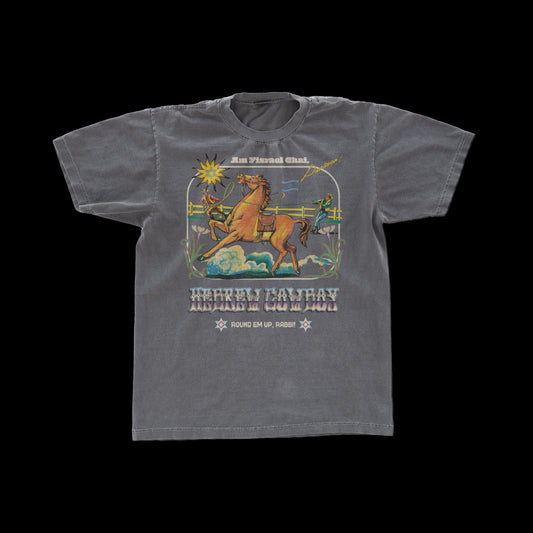 "HEBREW COWBOY"  70's Vintage Tee