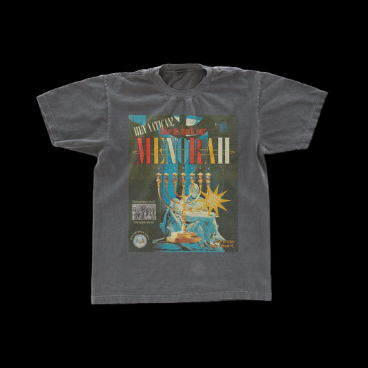 "Give Back our Menorah" VINTAGE TEE