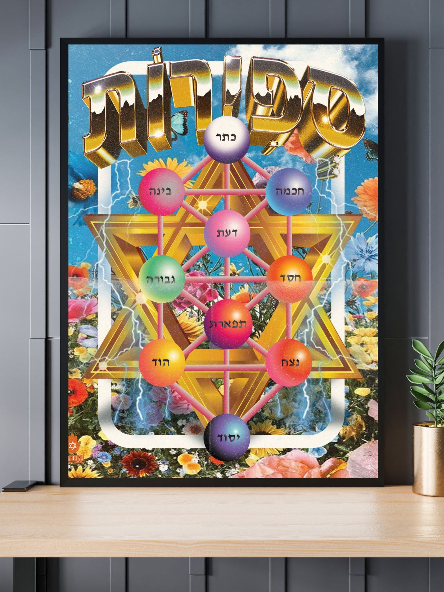"SEFIROT" 12X18 Matte Print