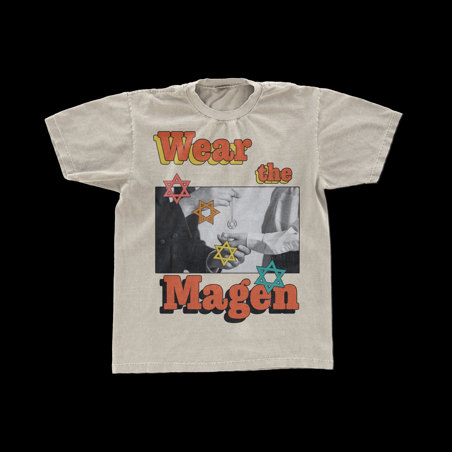 "WEAR THE MAGEN" Vintage Tee