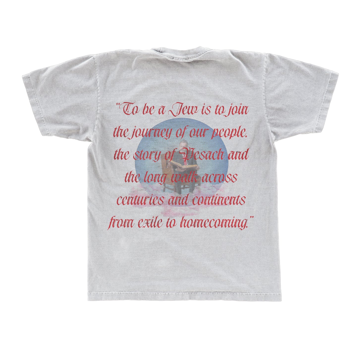 "RABBI SACKS" Double Sided Vintage Tee