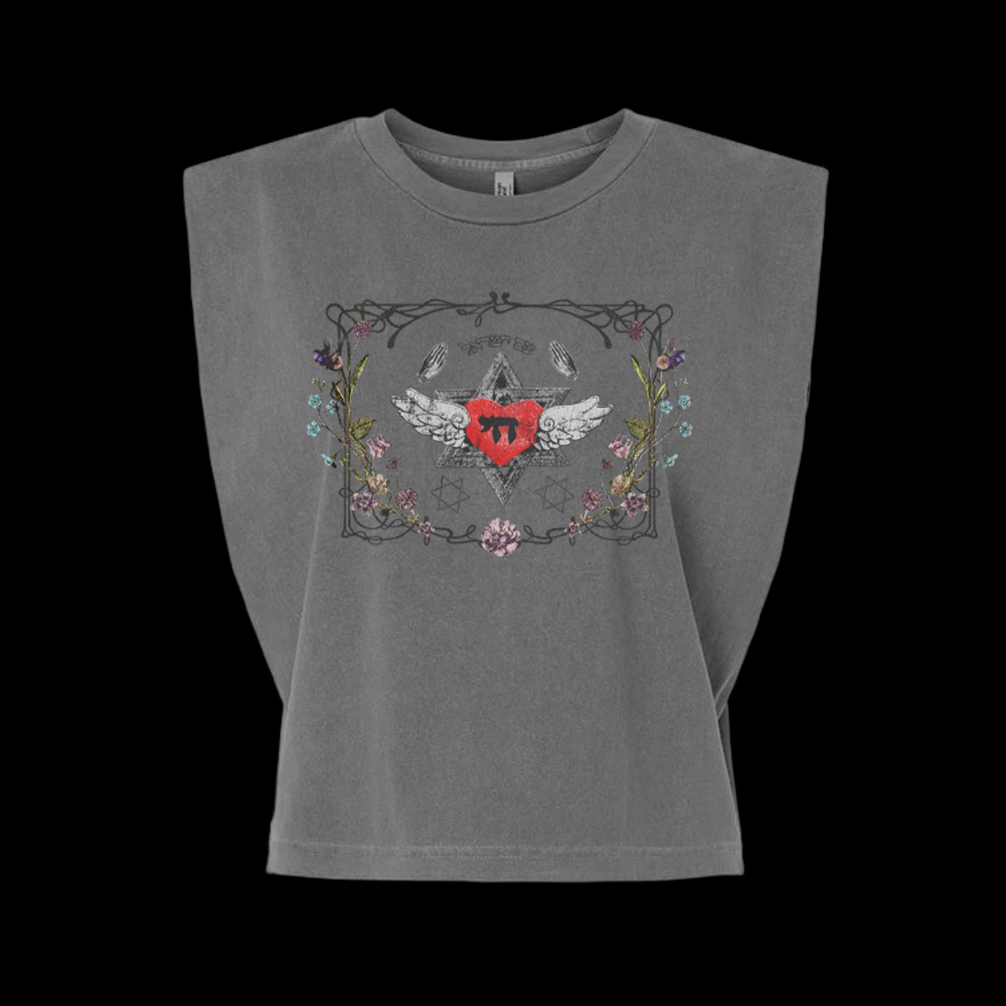 "CHAI"  90's Vintage Sleeveless Heavyweight Women's Muscle Tee