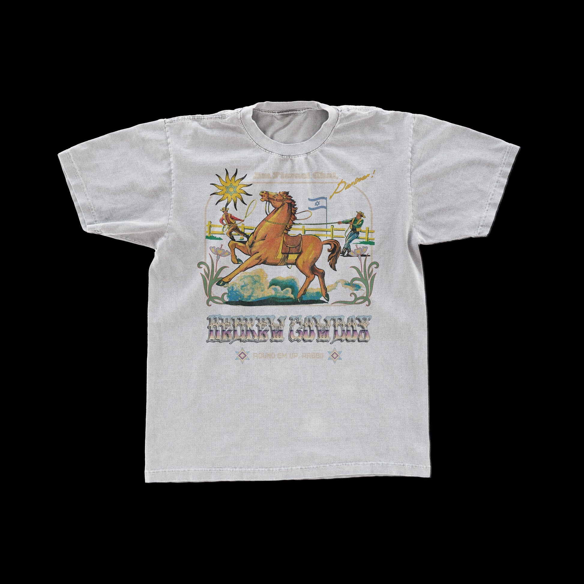 HEBREW COWBOY 70's Vintage Tee – Woz Art