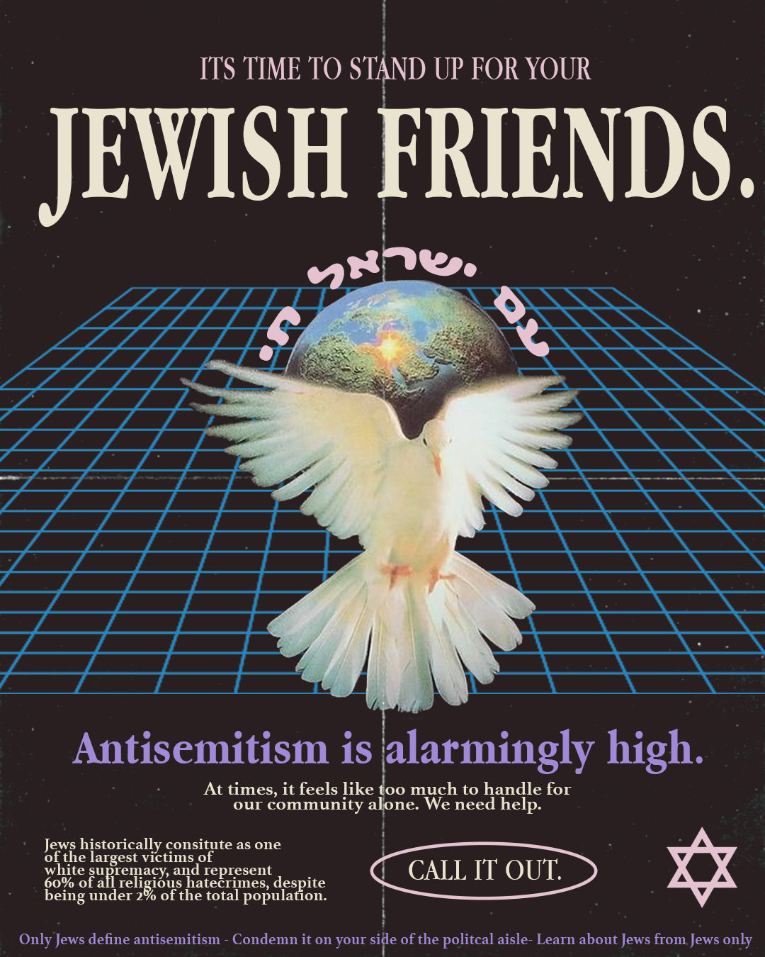 FREE PRINTABLE: "CHECK ON YOUR JEWISH FRIENDS"